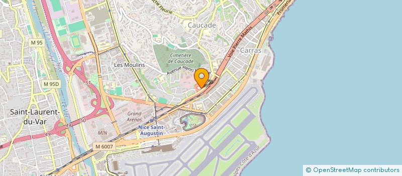 localisation de l'entreprise MONSIEUR DAMIR MILJKOVIC  NICE