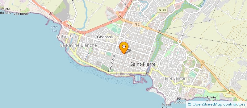localisation de l'entreprise MONSIEUR DAMIR ROMOULI MOUSSA à SAINT-PIERRE