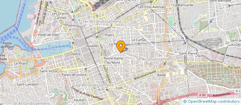 localisation de l'entreprise MONSIEUR DAMIRI IBRAHIMA à MARSEILLE