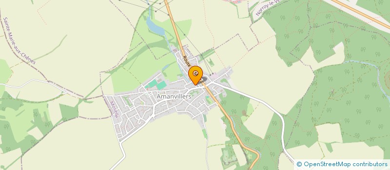 localisation de l'entreprise MONSIEUR DAMON HILAIRE KOYATE  AMANVILLERS