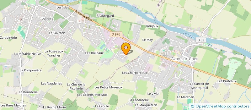 localisation de l'entreprise MONSIEUR DAMONKA KOHOU  VERETZ