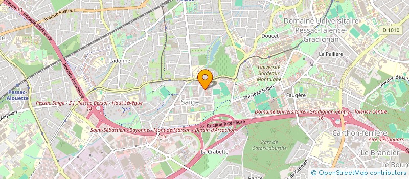 localisation de l'entreprise MONSIEUR DAMYAN MULETAROV  PESSAC