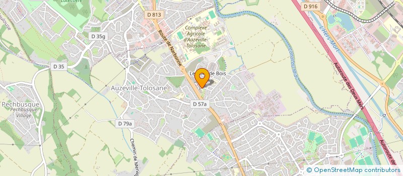 localisation de l'entreprise MONSIEUR DAN ABECASSIS  AUZEVILLE-TOLOSANE