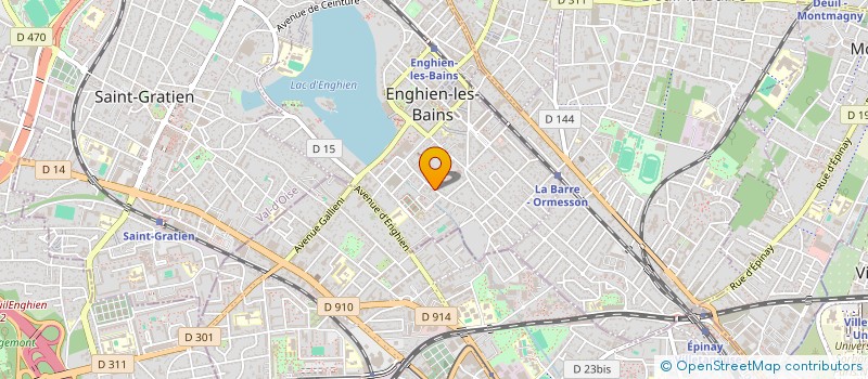 localisation de l'entreprise MONSIEUR DAN ABOUCAYA  ENGHIEN-LES-BAINS