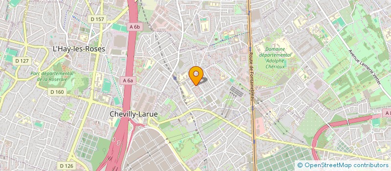 localisation de l'entreprise MONSIEUR DAN ADRIAN PRISACARIU  CHEVILLY-LARUE