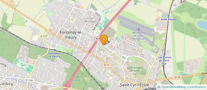 localisation de l'entreprise MONSIEUR DAN ALLOUCHE  SAINT-CYR-L'ECOLE