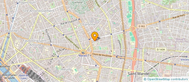 localisation de l'entreprise MONSIEUR DAN BANKHALTER  PARIS