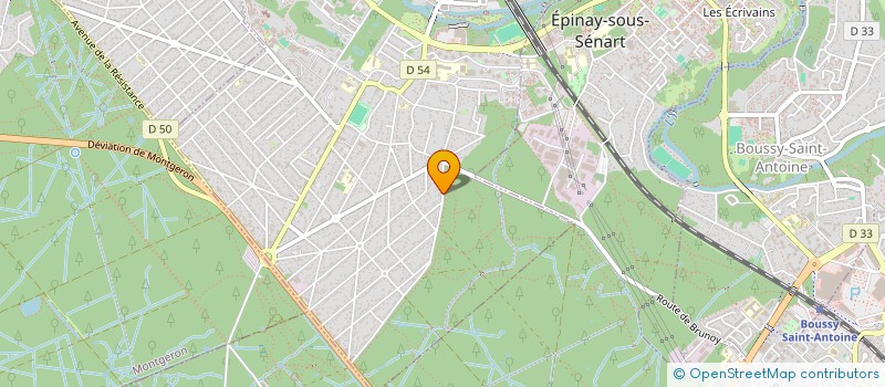 localisation de l'entreprise MONSIEUR DAN BAUDRY  BRUNOY