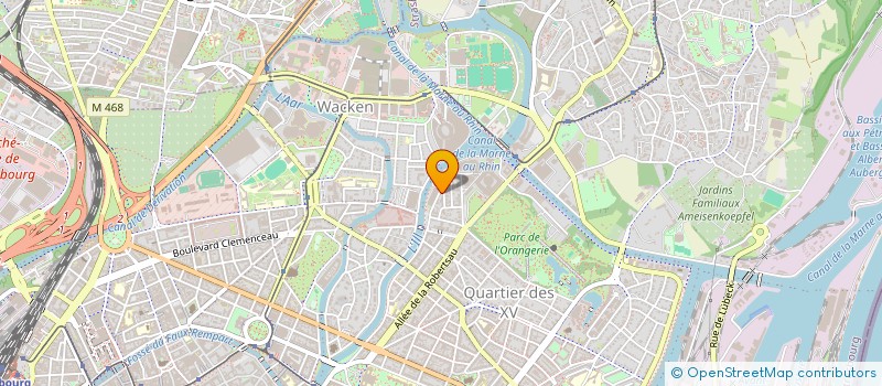 localisation de l'entreprise MONSIEUR DAN BERG  STRASBOURG