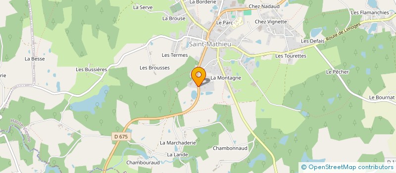 localisation de l'entreprise MONSIEUR DAN BERGER  SAINT-MATHIEU