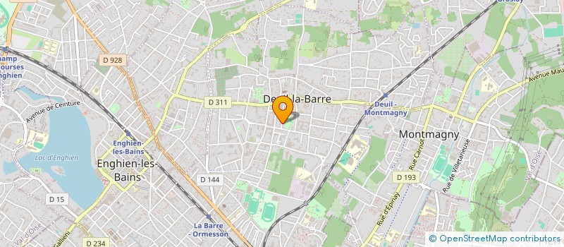 localisation de l'entreprise MONSIEUR DAN BOGDAN LUPASCU  DEUIL-LA-BARRE