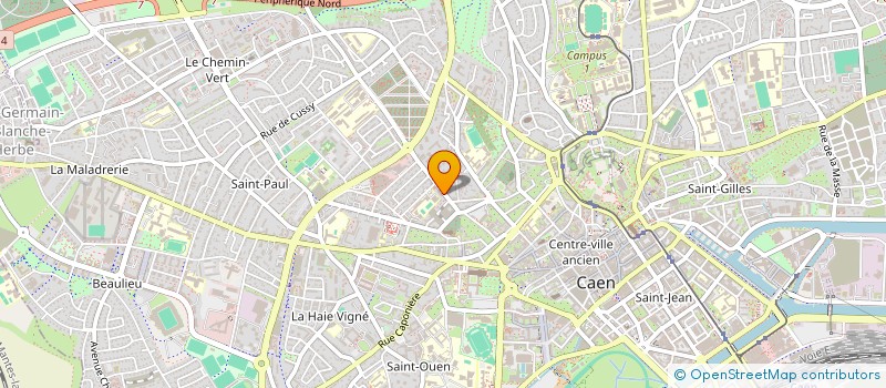 localisation de l'entreprise MONSIEUR DAN BOHADANA à CAEN