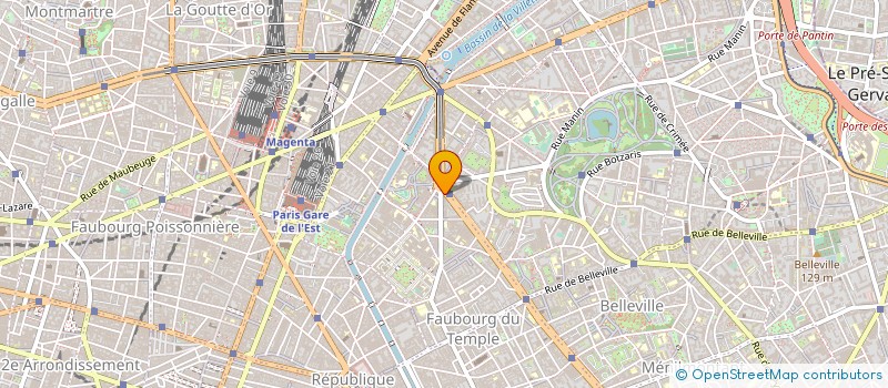 localisation de l'entreprise MONSIEUR DAN BOTBOL  PARIS