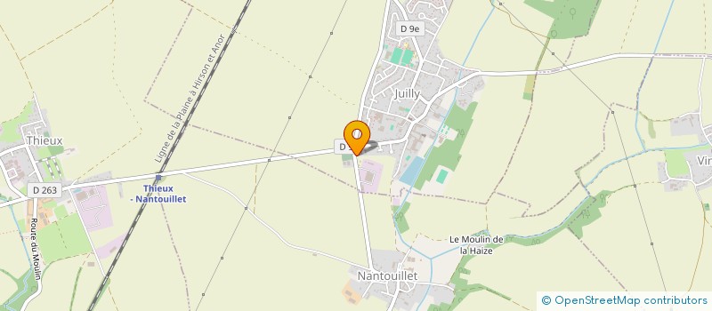 localisation de l'entreprise MONSIEUR DAN BOUMPOUTOU à JUILLY