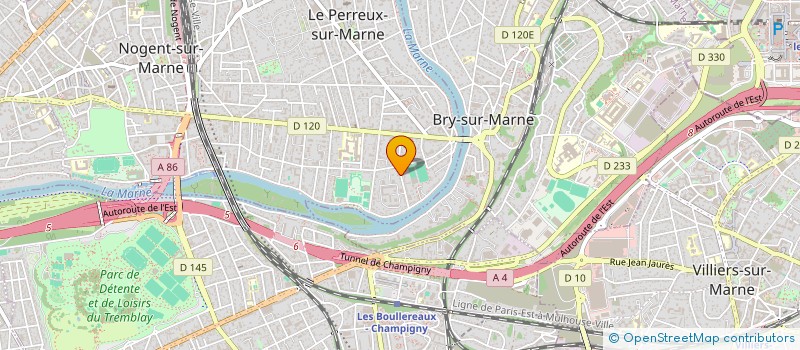 localisation de l'entreprise MONSIEUR DAN BRAMI  LE PERREUX-SUR-MARNE