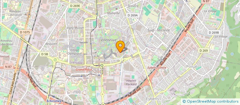 localisation de l'entreprise MONSIEUR DAN-CALIN GRANCEA à GRENOBLE