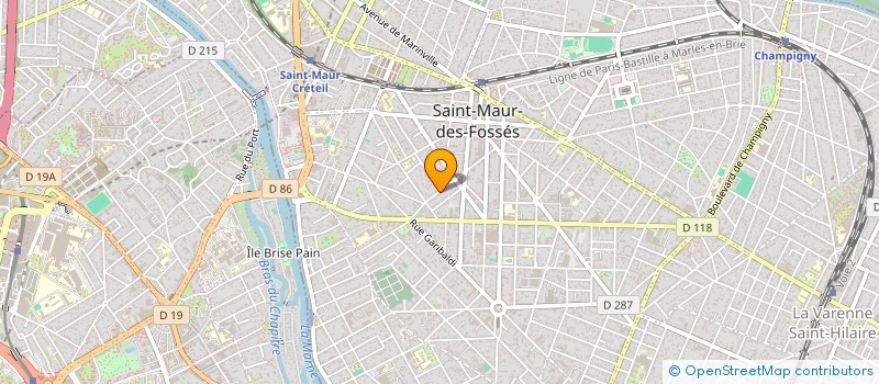 localisation de l'entreprise MONSIEUR DAN CHOURAQUI à SAINT-MAUR-DES-FOSSES