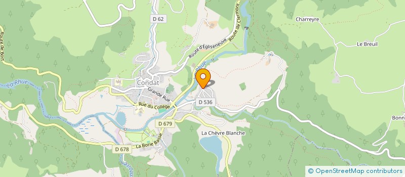 localisation de l'entreprise MONSIEUR DAN COACOLO à CONDAT