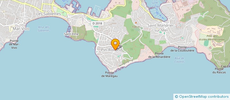 localisation de l'entreprise MONSIEUR DAN CONSTANTINI  SAINT-MANDRIER-SUR-MER