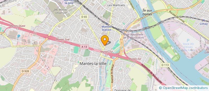 localisation de l'entreprise MONSIEUR DAN COTONOGU à MANTES-LA-VILLE