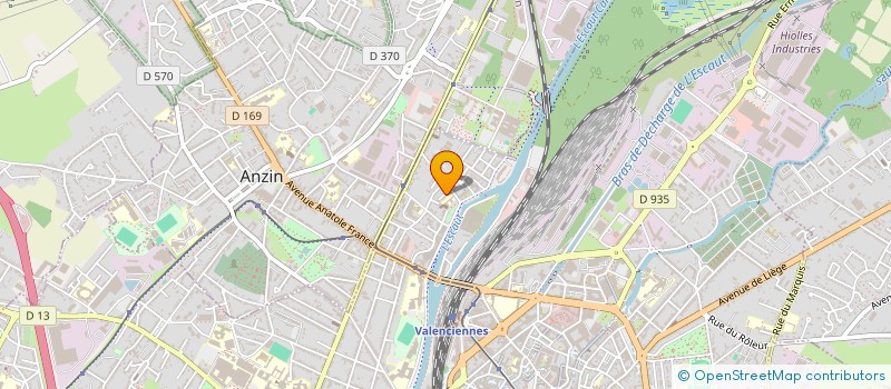 localisation de l'entreprise MONSIEUR DAN DAMIAN  VALENCIENNES