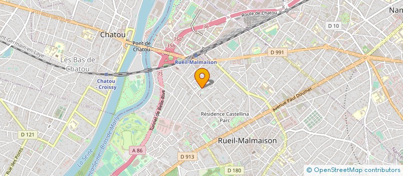 localisation de l'entreprise MONSIEUR DAN DAN à RUEIL-MALMAISON