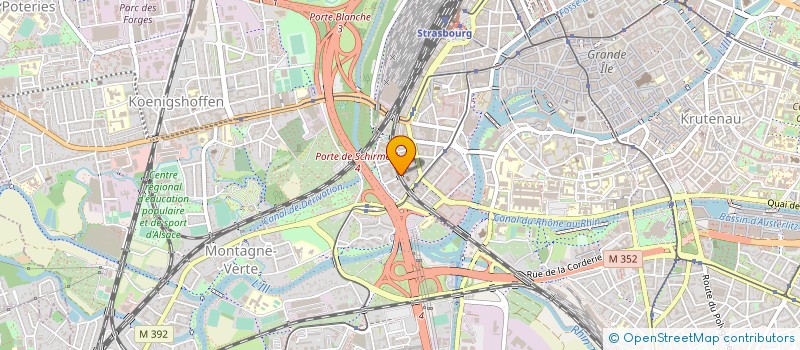 localisation de l'entreprise MONSIEUR DAN DELANEY  STRASBOURG