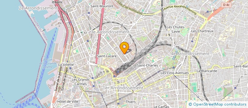 localisation de l'entreprise MONSIEUR DAN DELPHIN à MARSEILLE