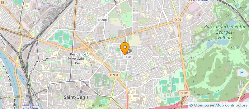 localisation de l'entreprise MONSIEUR DAN DOBROVOLSCHI  SAINT-DENIS