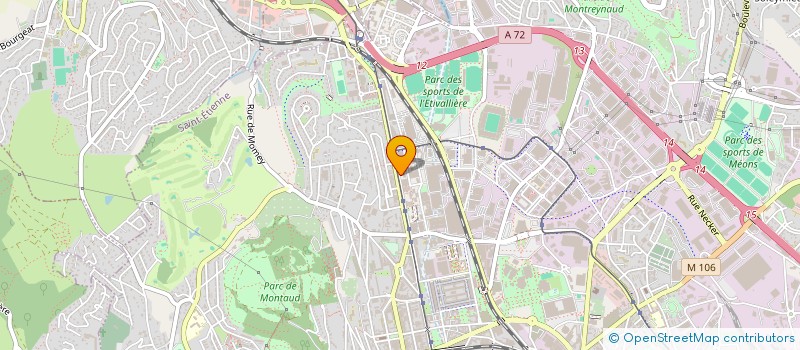 localisation de l'entreprise MONSIEUR DAN DUMITRESCU  SAINT-ETIENNE