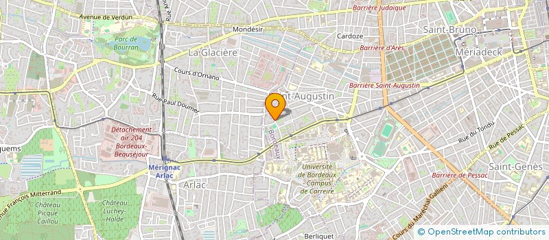 localisation de l'entreprise MONSIEUR DAN DUTARTRE  BORDEAUX