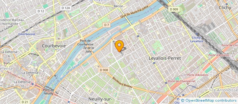 localisation de l'entreprise MONSIEUR DAN EL KAIM à NEUILLY-SUR-SEINE