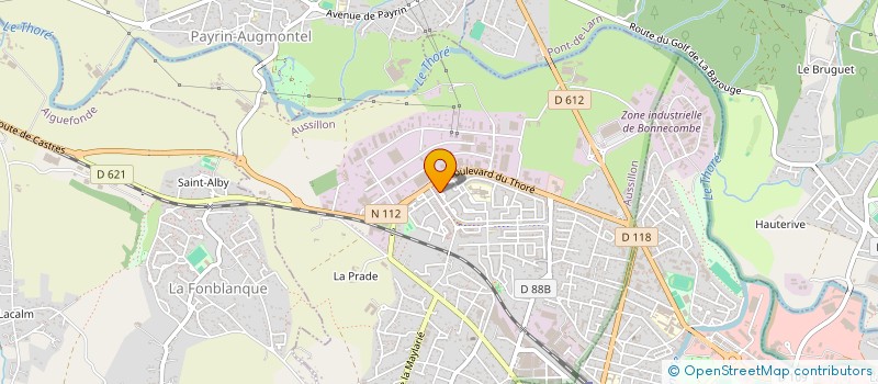 localisation de l'entreprise MONSIEUR DAN ESCOFFIER  AUSSILLON