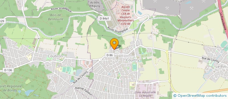 localisation de l'entreprise MONSIEUR DAN FLORIAN CRISAN à COURTRY