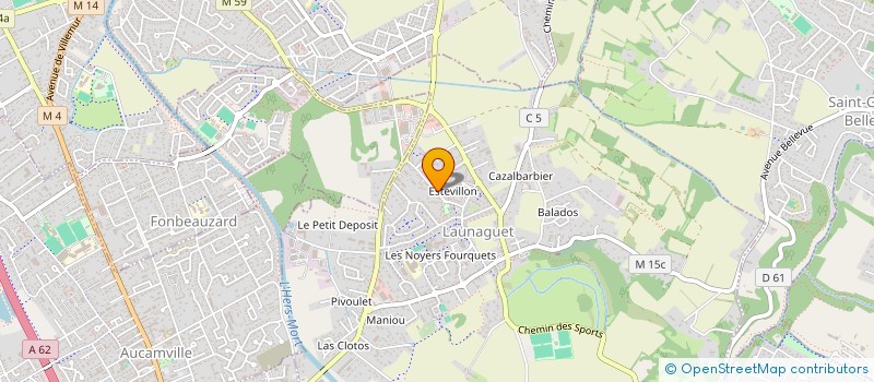 localisation de l'entreprise MONSIEUR DAN GALVEZ à LAUNAGUET