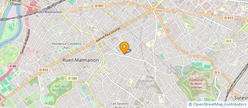 localisation de l'entreprise MONSIEUR DAN HAARFI à RUEIL-MALMAISON