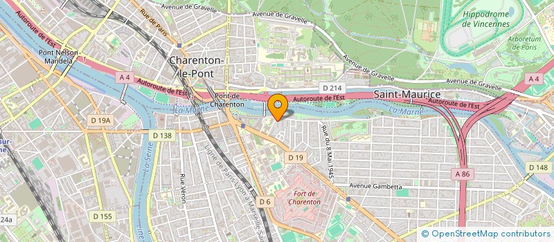 localisation de l'entreprise MONSIEUR DAN HABIB  MAISONS-ALFORT