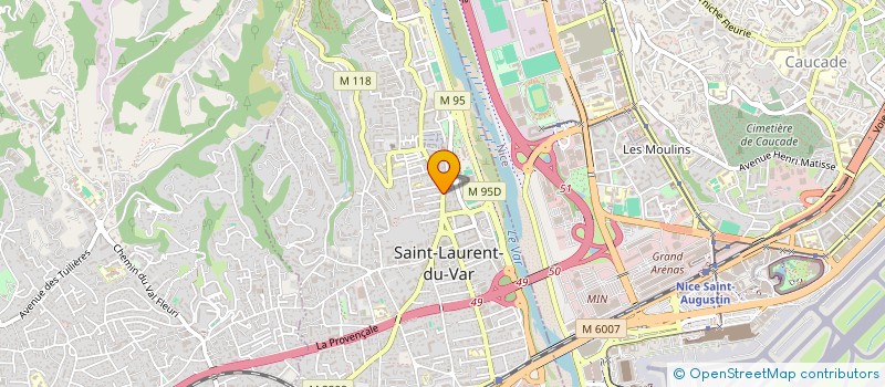 localisation de l'entreprise MONSIEUR DAN HALIMI  SAINT-LAURENT-DU-VAR