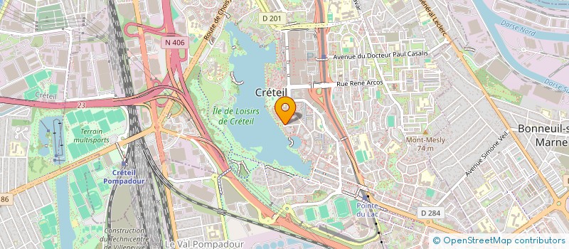 localisation de l'entreprise MONSIEUR DAN HAMOU  CRETEIL