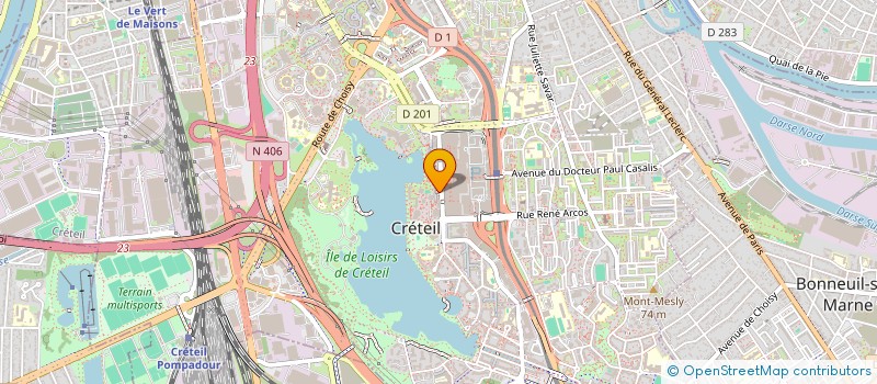 localisation de l'entreprise MONSIEUR DAN HOHOTA à CRETEIL