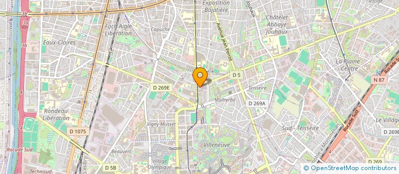 localisation de l'entreprise MONSIEUR DAN-IOAN KOVACS  GRENOBLE