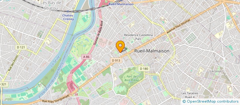 localisation de l'entreprise MONSIEUR DAN IONESCU à RUEIL-MALMAISON