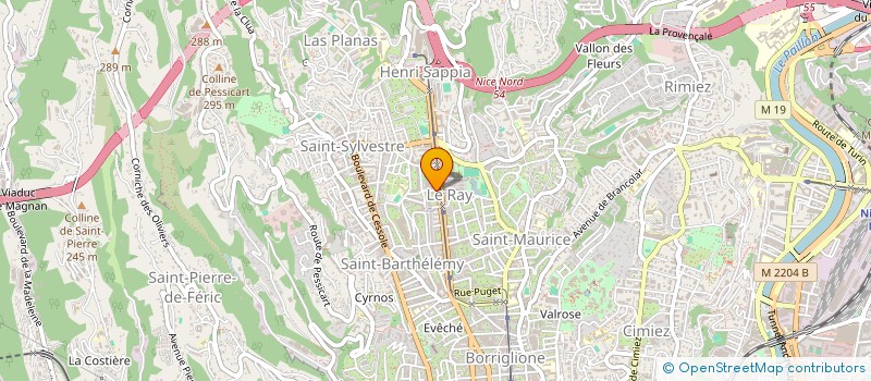 localisation de l'entreprise MONSIEUR DAN-IONUT GORGOS à NICE