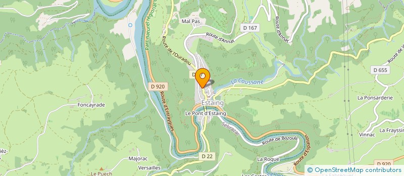 localisation de l'entreprise MONSIEUR DAN IULIAN ANASTASIU  ESTAING