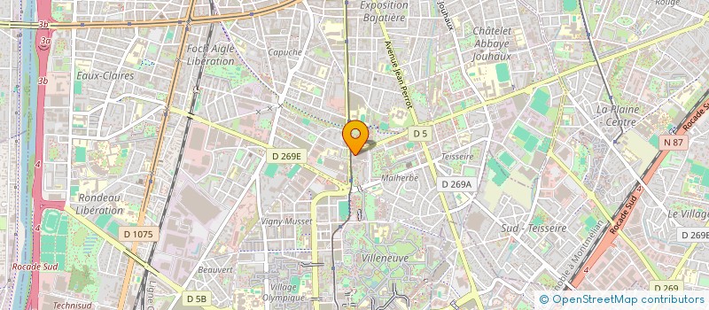 localisation de l'entreprise MONSIEUR DAN KOVACS  GRENOBLE