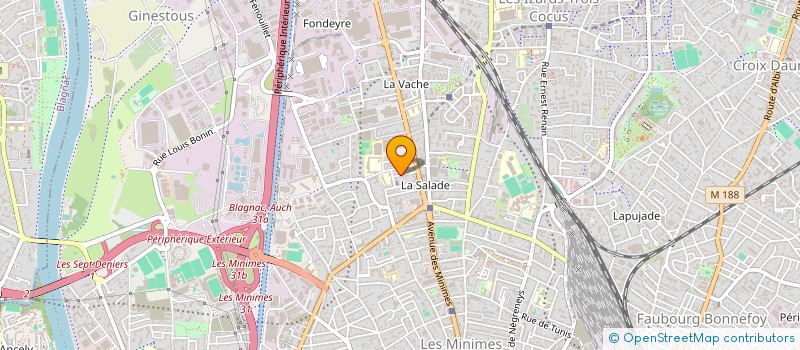 localisation de l'entreprise MONSIEUR DAN LEBRETON à TOULOUSE