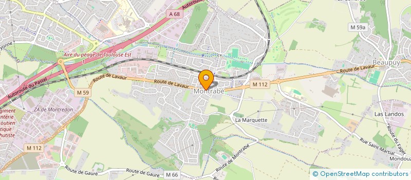 localisation de l'entreprise MONSIEUR DAN LETELLIER  MONTRABE