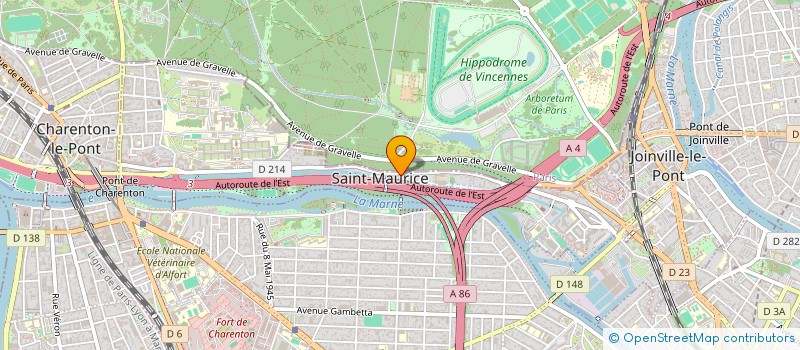 localisation de l'entreprise MONSIEUR DAN LEVY DAN  SAINT-MAURICE
