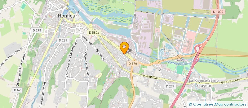 localisation de l'entreprise MONSIEUR DAN LUNGU  HONFLEUR