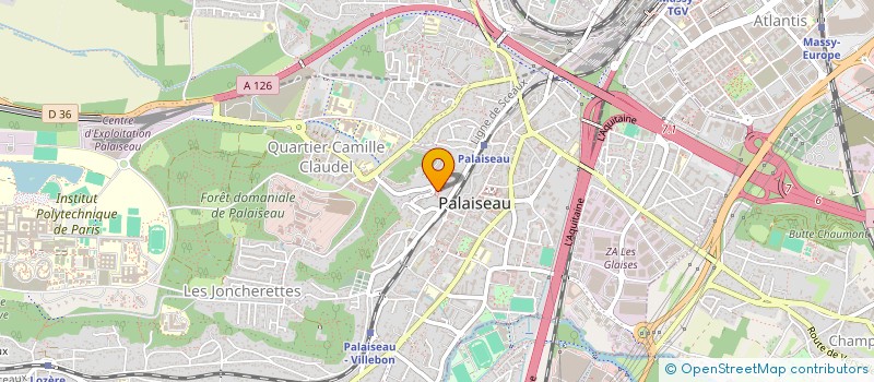 localisation de l'entreprise MONSIEUR DAN MANYA  PALAISEAU